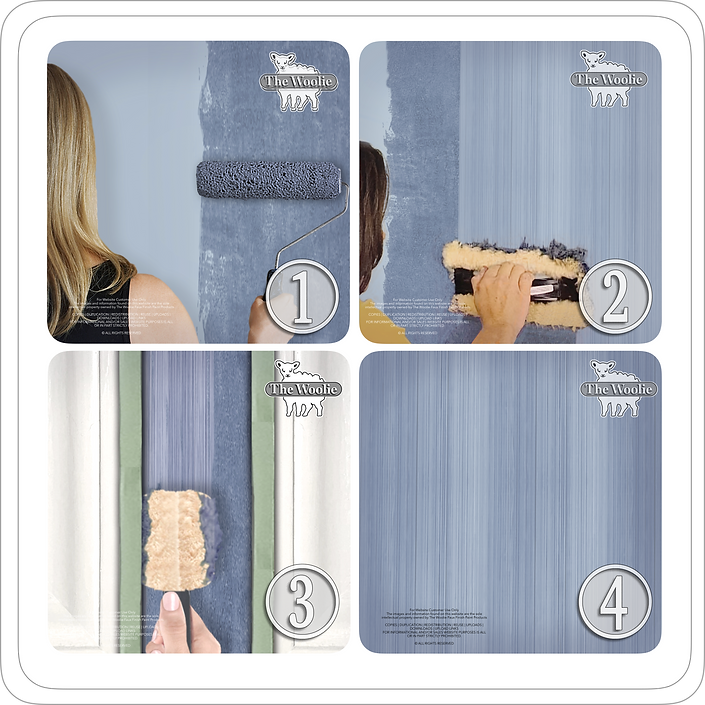 How To Paint the Strié Dragging Faux Paint Technique